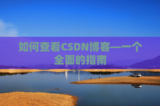 如何查看CSDN博客—一个全面的指南